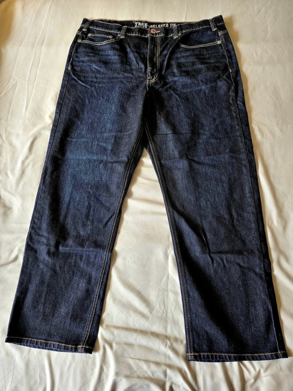True Religion Ricky Relaxed Fit Straight Leg Jeans
